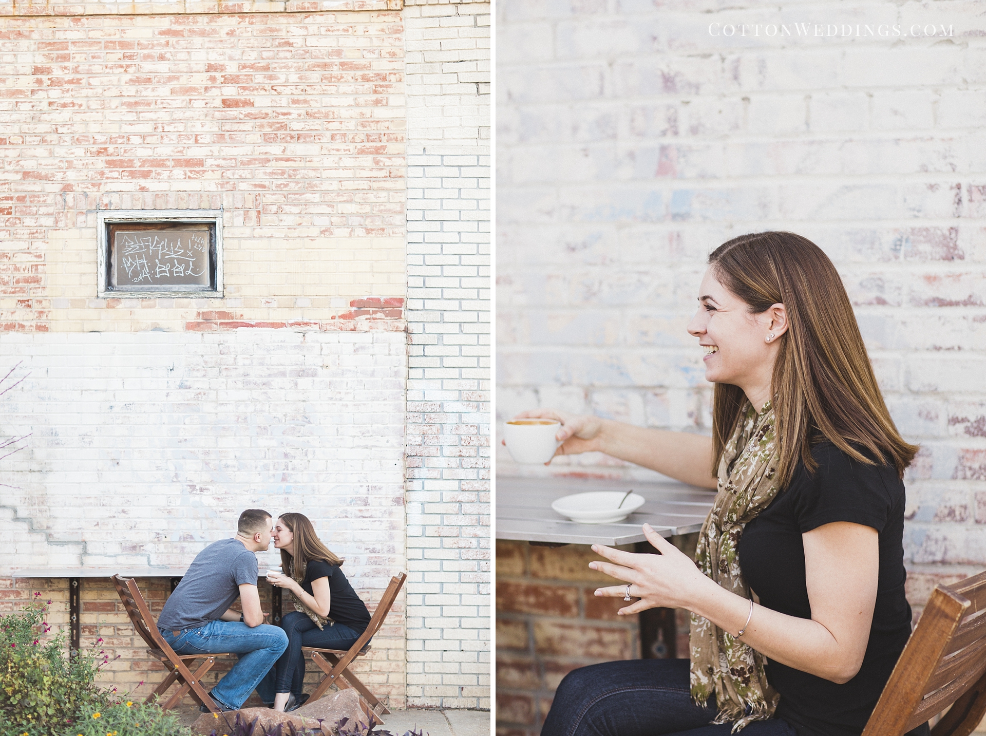 Houston Coffee Date Engagement Photography-21