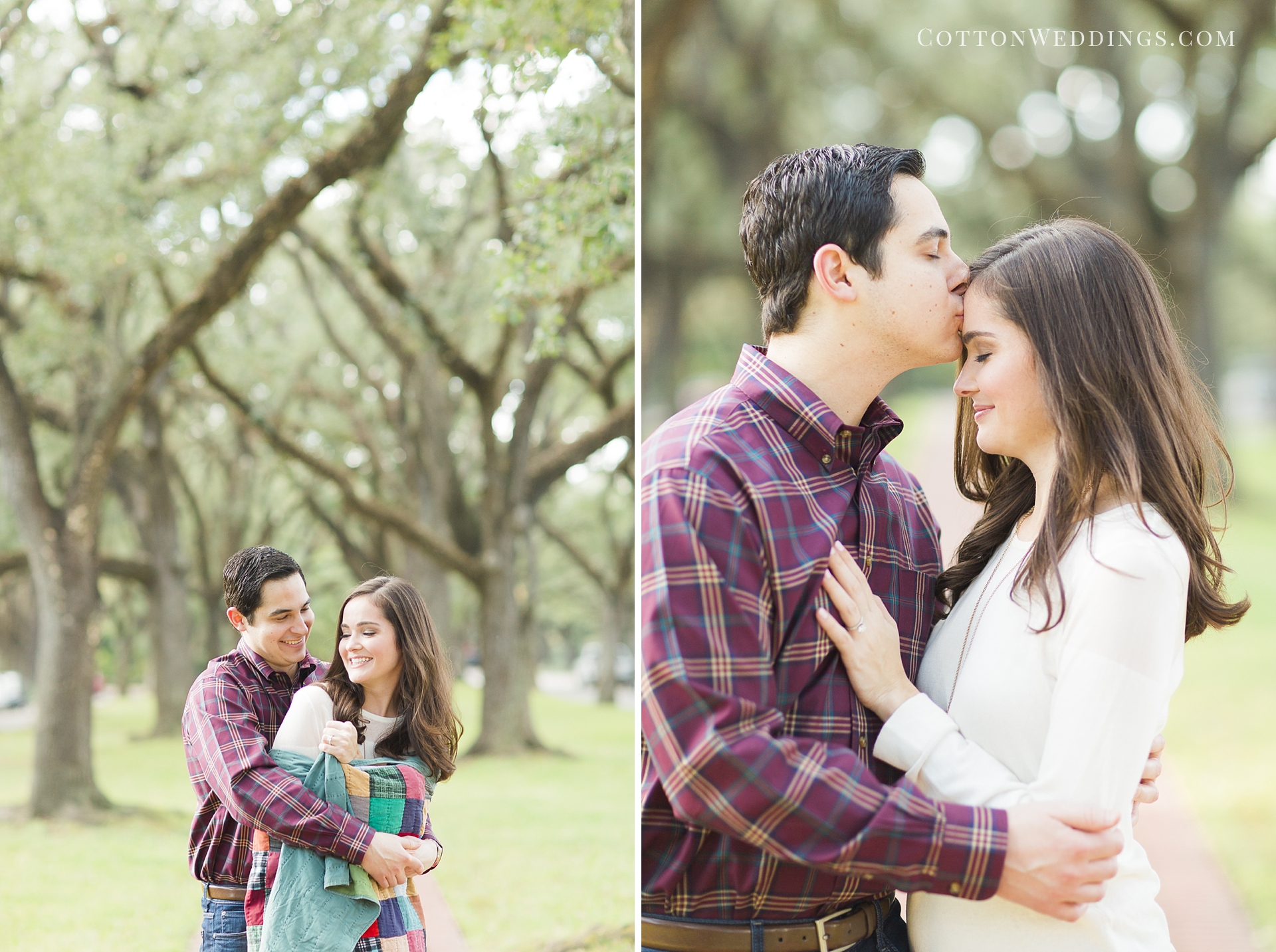 Belltower Houston Engagement Photography - Cotton Weddings