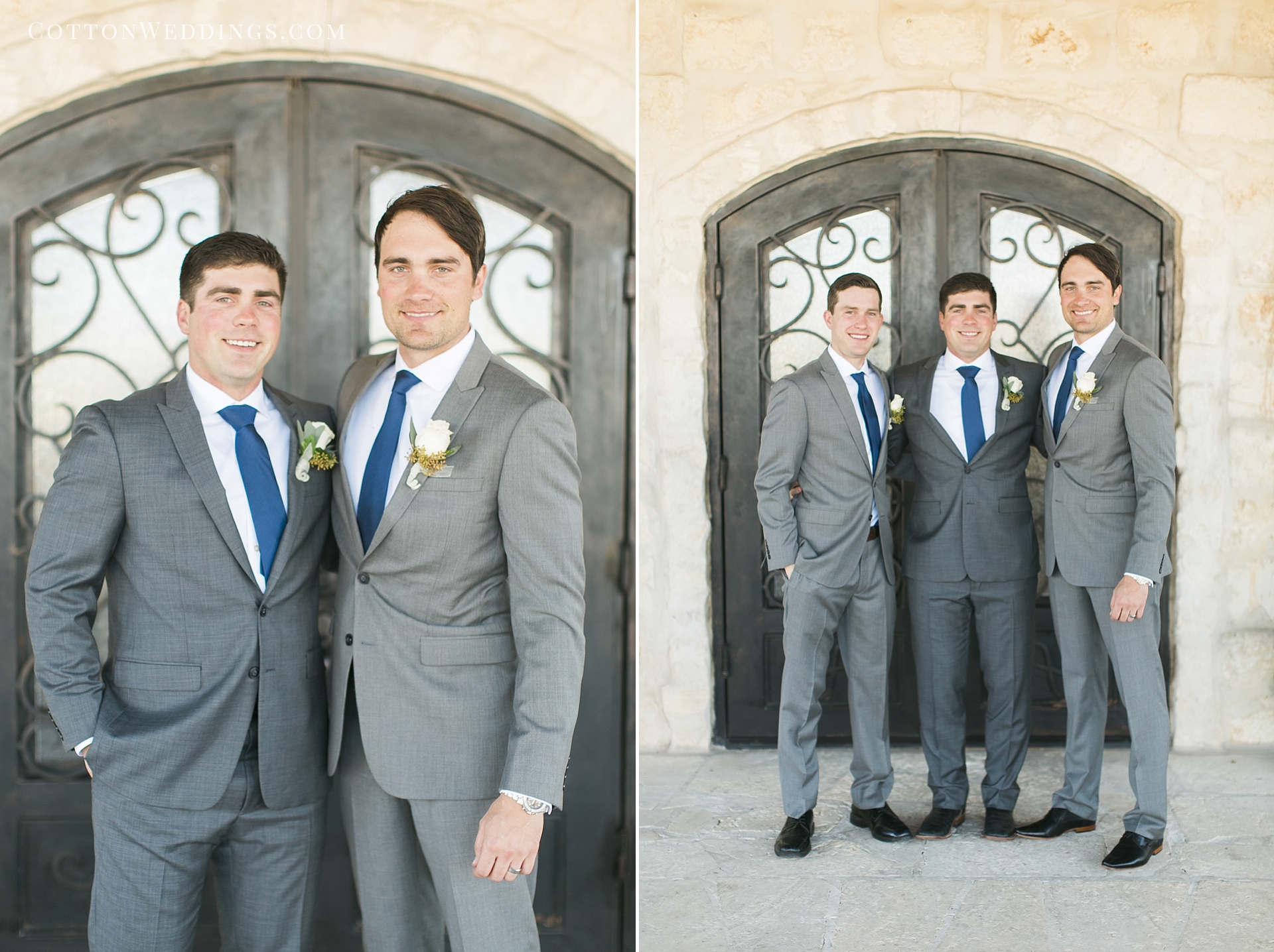 groom with brothers