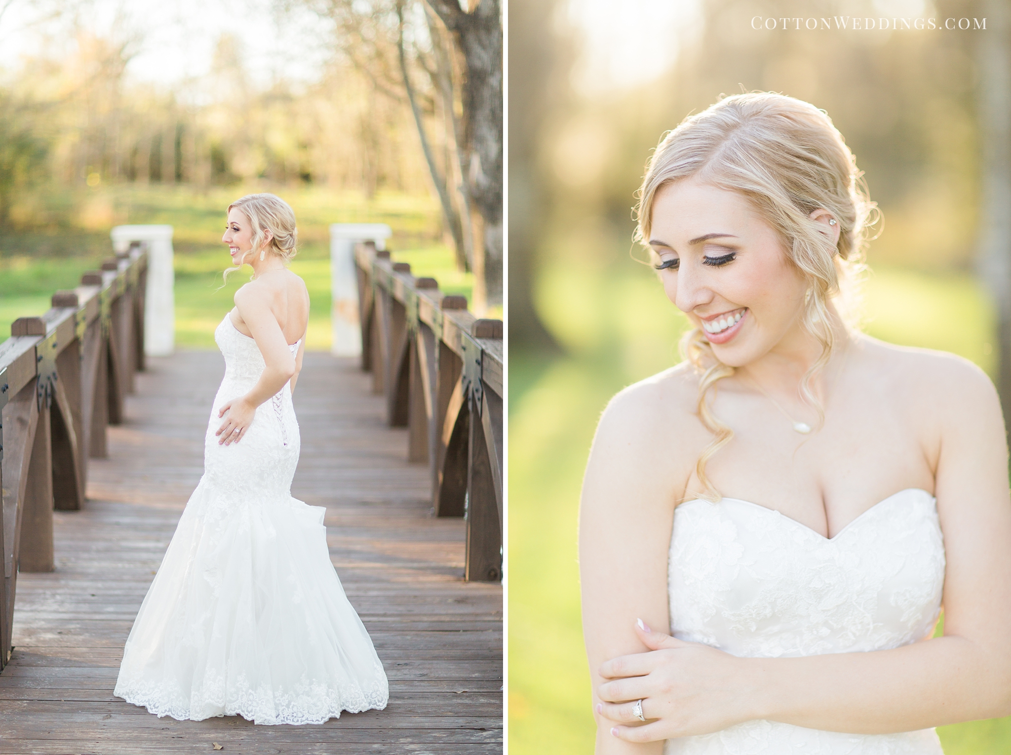 soft beautiful bridal portrait