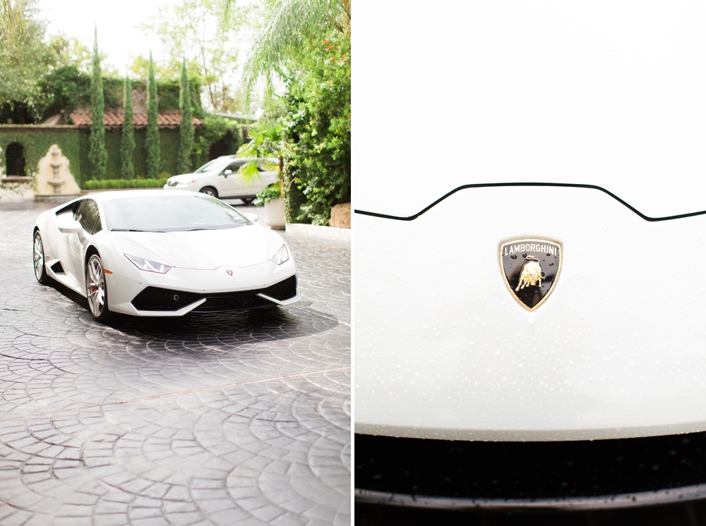 chinese houston wedding Lamborghini 