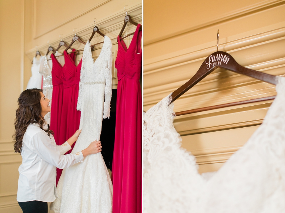 The Corinthian Wedding Dress Details by Cotton Collective
