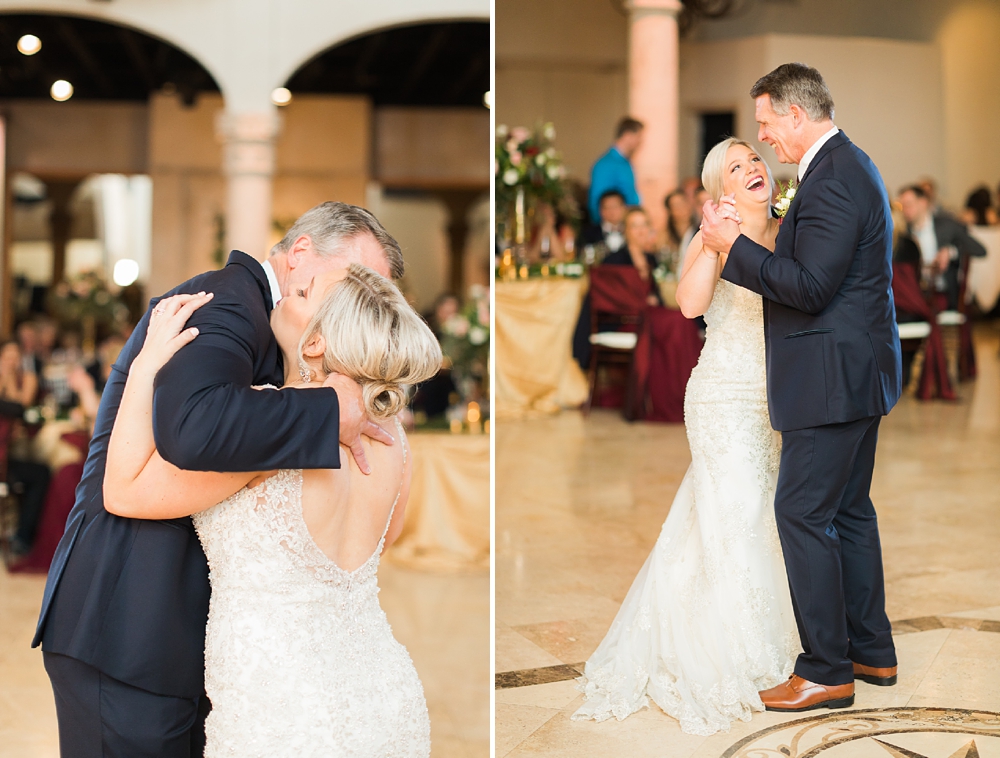 father and daughter first dance