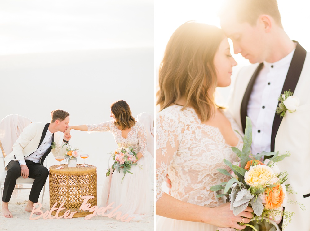 White Sands Wedding Photoshoot