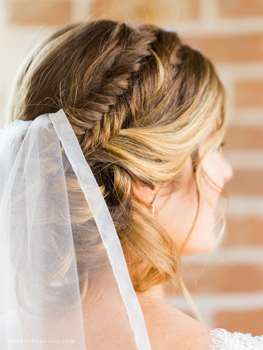 fishtail braid braided bridal updo