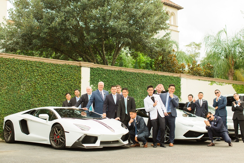 Lamborghini wedding