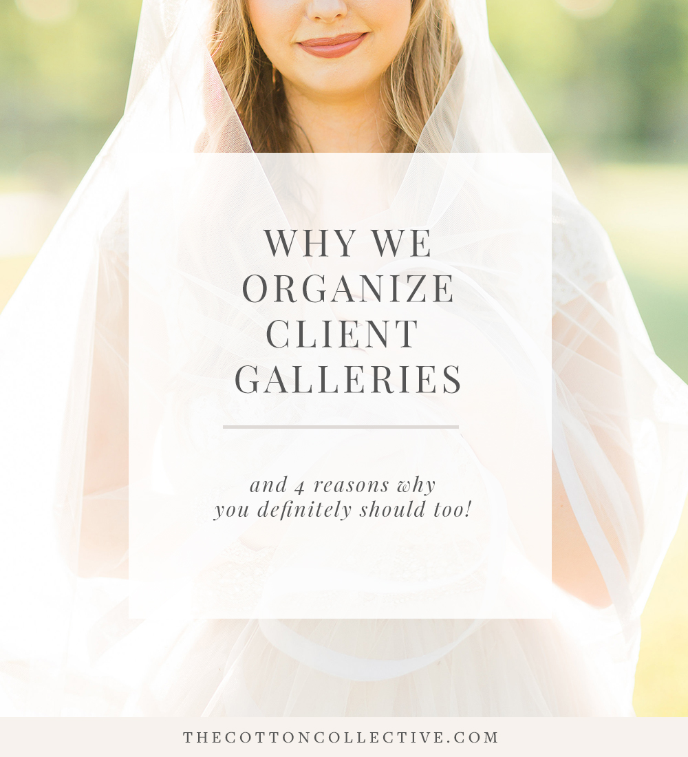 how to organize client wedding galleries with pass gallery