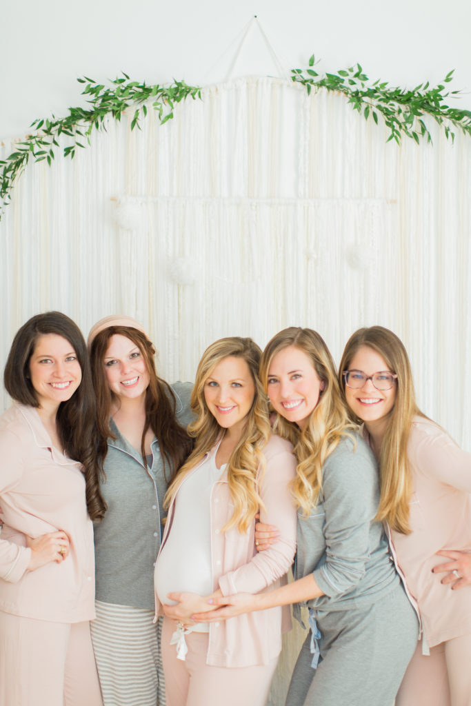 Snuggly Pajama Baby Shower The Cotton Collective Photography