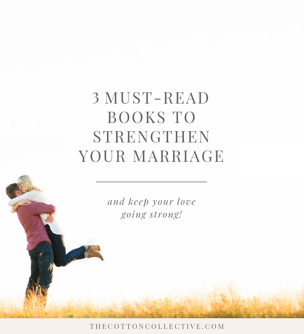 Looking for books to strengthen your marriage? Here are a few of the best marriage books for couples to rekindle your marriage!